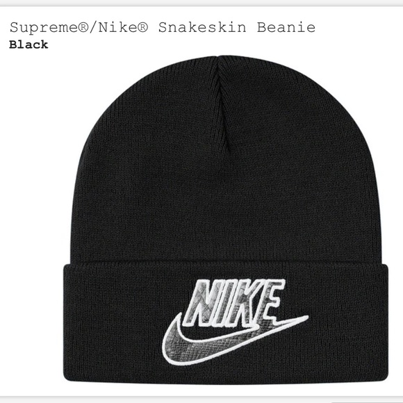 Supreme Nike Snakeskin Beanie | Poshmark